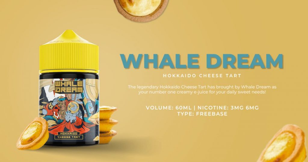 rekomendasi liquid creamy enak whale dream v1
